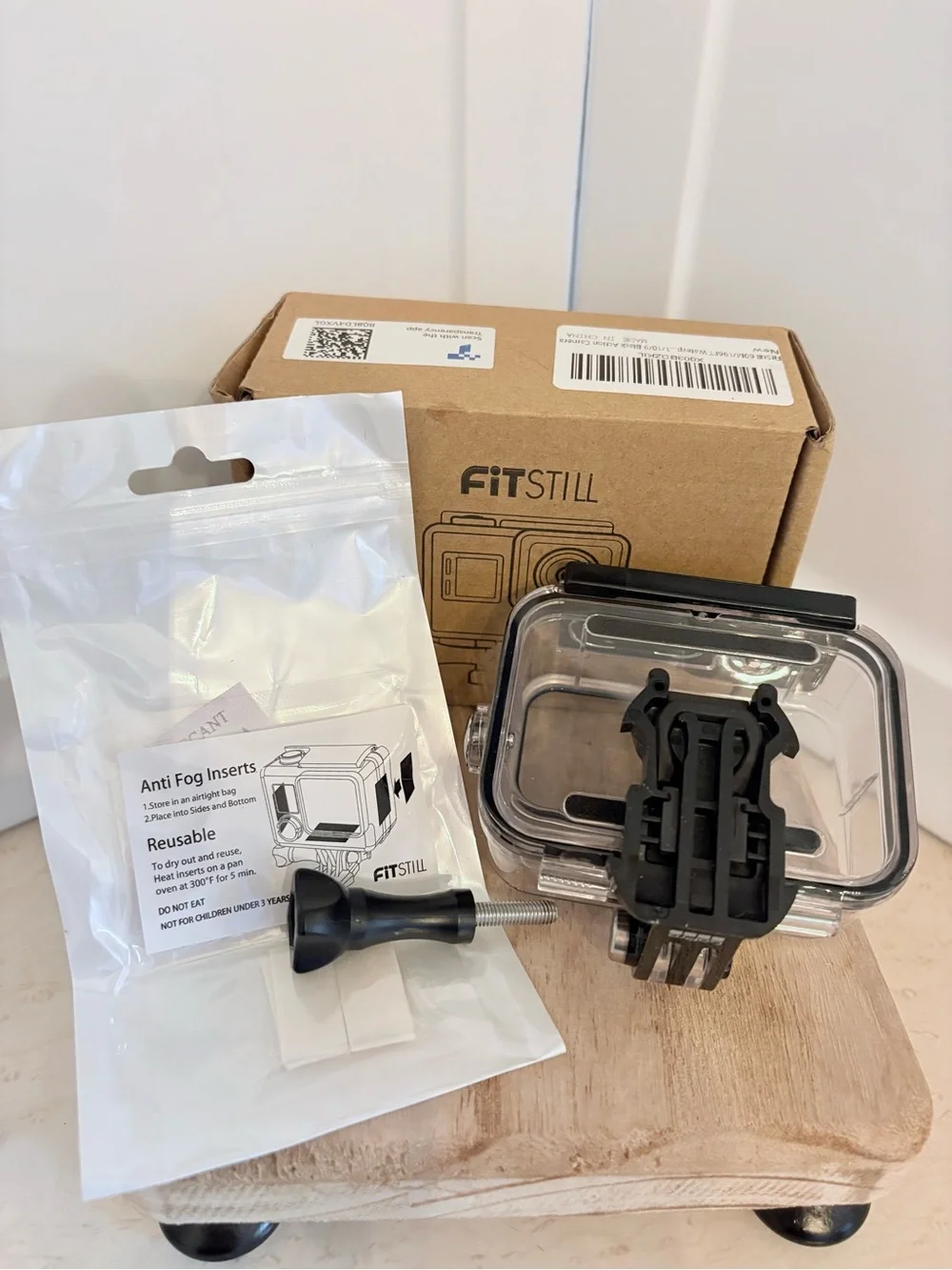 Fitstill Waterproof Protective Housing Case for GoPro Hero Cameras